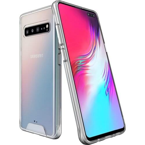 Space Case for Samsung Galaxy S10 Plus Lite 5G S10Plus S10Lite S10e Soft TPU + Hard PC HD Clear Shell Hybrid Shockproof Cover