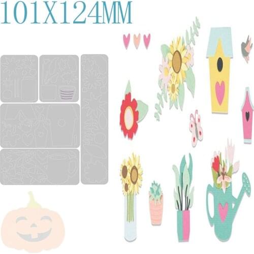 Christmas Kettle Metal Cutting Dies For DIY Making Scrapbooking Greeting Card Paper No Stamps New Cutting Dies Arrival 2021