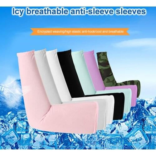 Arm Sleeves Useful Sun Protection Cover Cooling Athletic Sports Sleeve for Driving Cycling Sport A7