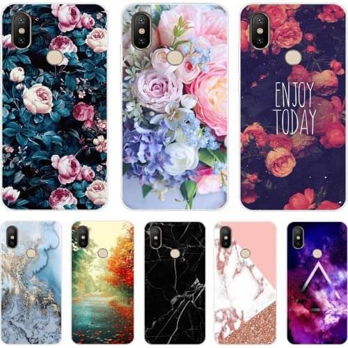 Silicone Phone Case for Xiaomi MI A2 Lite Case Cartoon Soft TPU Back Cover Phone Shell for Xiomi MI A2 MiA2 LITE Bumper Coque