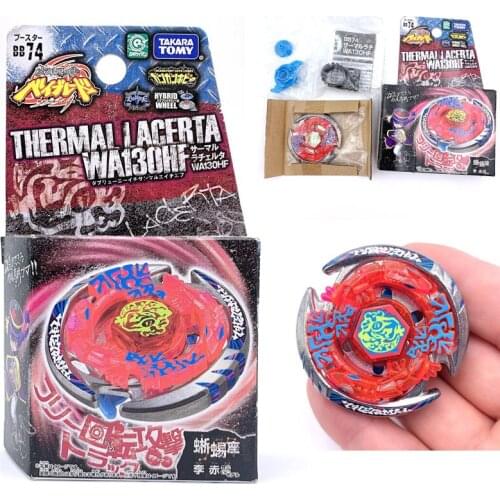 Takara Tomy Beyblade Burst BB74 Thermal Lacerta Booster Metal Fusion Spinning Top Toys Arena Fight Beyblade Gyro Kid Gift