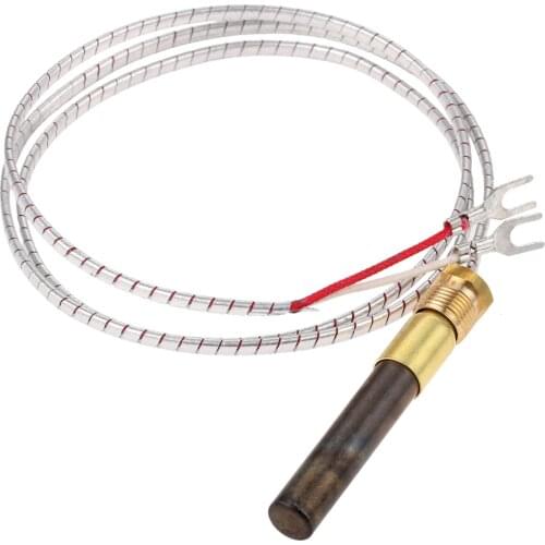 1kit 36 Inch /81.3cm Fireplace Thermopile For SIT 820 Valve NOVA Gas Logs 250 - 750 Millivolt Used For Vermont Casting Fireplace