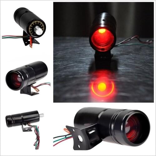 1Pc 12V 1000-11000 RPM Universal Car Tachometer Gauge Warning Shift Light Red/Blue LED Light Lamp car meter car accessories