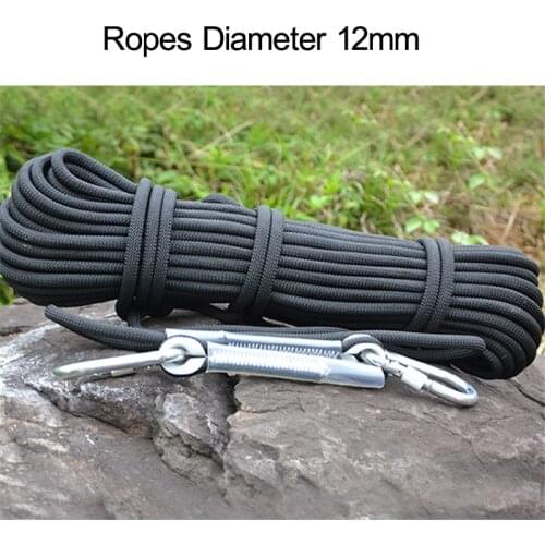 Diameter 12mm Aerial working Wear resistant safety rope Safety ropes for outdoor external wall cleaning polypropylene Paracord