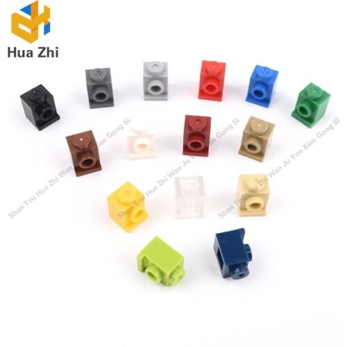 Building Blocks Parts 4070 10PCS Brick Special 1 x 1 with Headlight and No Slot LEGOING MOCS Education