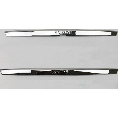 2models Trunk Trim silver color for Chinese SAIC ROEWE MG 350 2010-2012 Auto car motor parts