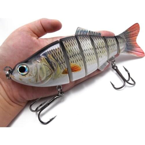 2pcs 110g Multi jointed S-shaped Swimbaits 20cm Hard lipless crankbaits