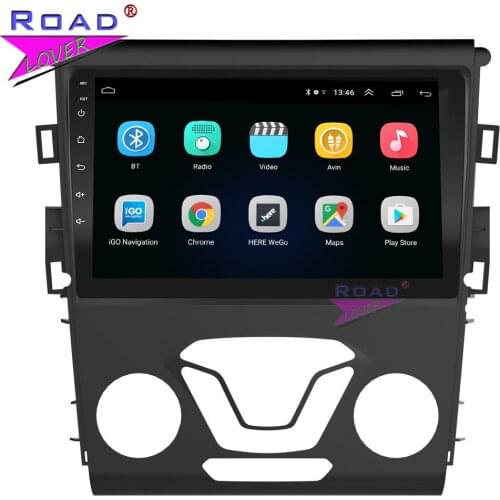 For Ford Mondeo 2013-2019 Car Radio Stereo 9" Android 10.0 Head Unit Car Multimedia Player 6G+128G Tape Recorder GPS Navigation