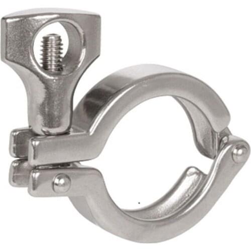 Free shipping 3" Sanitary Stainless Steel Tri Clamp Fits 91MM OD Ferrule