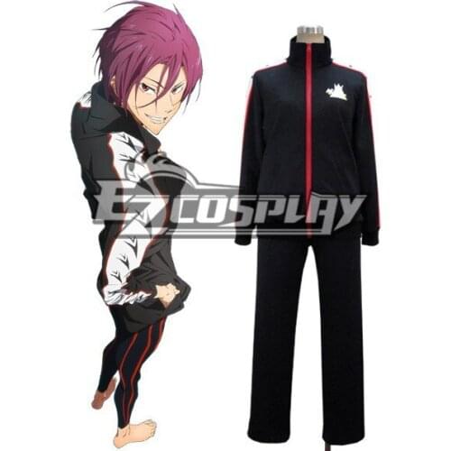 Free! Rin Matsuoka High School Uniform Cosplay Costume E001