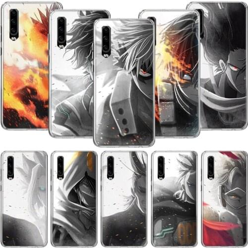 My Hero Academia Anime Phone Case For Huawei P30 P40 P20 P10 Mate 20 10 30 Lite Pro P Smart Z Plus Printing Cover Coque Shell