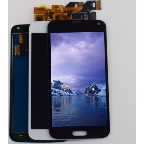 For Samsung Galaxy S5 Display Touch Screen Digitizer Assembly For Samsung Galaxy S5 G900F LCD Display G900 SM-G900 SM-G900F LCD