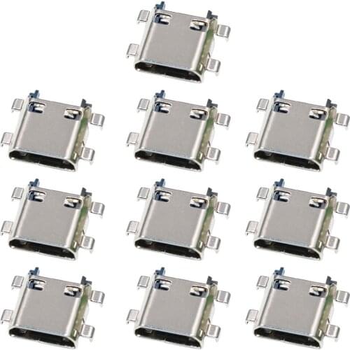 IPartsBuy 10 PCS Charging Port Connector for Galaxy J7 (2015) / J700 / J700F / J7 (2016) / J710 / J710F / J5 (2016) / J510