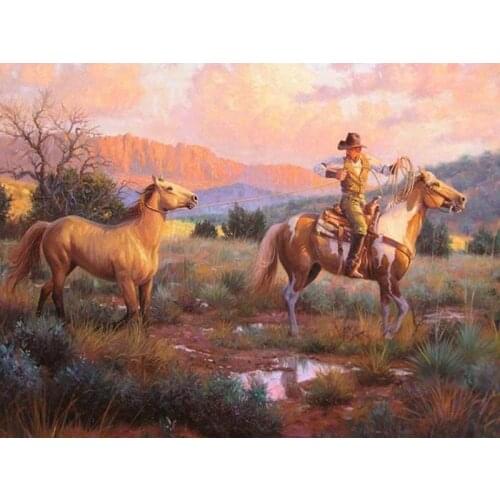 Full square wall stickers Cuadros haft diamentowy 5D diamond painting kit set Cross stitch landscape animal Mosaic art colours