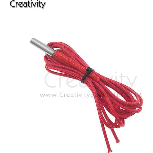 1M length Heating Tube 6*20mm Heat 12V30W/24V30W Heater 6*20mm Extrusion 3D Printer Part 12V 30W Ceramic Cartridge For Extruder