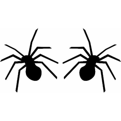 Cool Venom Animal Spider Car Sticker Cover Scratch Decal Pvc Decal Is Suitable for Various Models Black/white, 15cm*13cm