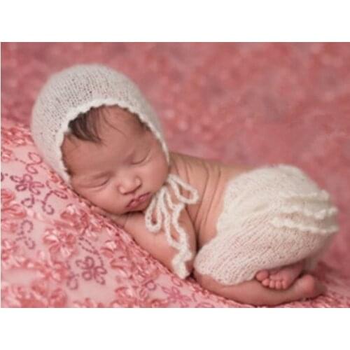 2020 New Fashion Baby Girl Boy Newborn Unisex Infant Hollow Kid Hat Cap Beanies+Fashion Shorts Photography Props Bottoms