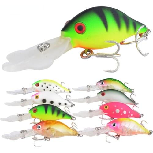 8 Colors 1 Pcs Minnow Fishing Lure 9Cm 9g Crankbait Hard Bait Topwater Artificial Wobbler Bass Japan Fly Trolling Floating Luya