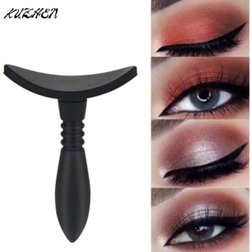 HOT Women Lazy Eyeshadow Silicone Stamp Applicator Crease Cat Eyeshadow Supplies Eye Shadow Applicator Women Beauty Tool