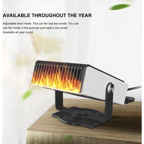 2019 New Car Heater Universal 12V 150W Parking Heater Defrosting Snow Heater Auto Interior Heater Fan For RV, Motorhome Trailer