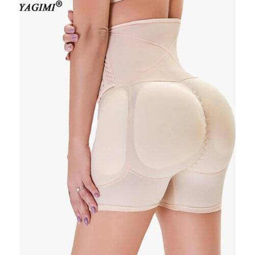 High Waist Booty Hip Enhancer Invisible Lift Butt Lifter Shaper Panty Push Up Bottom Boyshorts Shapewear Panties Briefs Shaper
