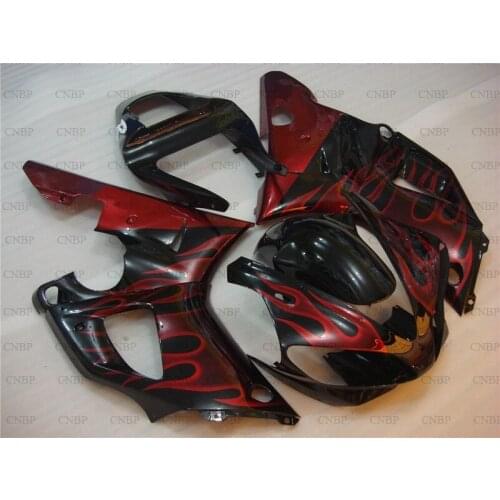 YZF R1 2000 - 2001 Bodywork for YAMAHA YZFR1 00 Plastic Fairings YZFR1 2001 Black Red Frame Full Body Kits