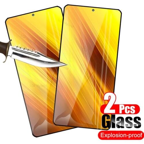 Protective Glass For Xiaomi POCO X3 NFC Case Protective Film For Xiaomi Xiomi POCCO X3 NFC F2 Pro Tempered Glass