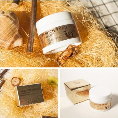 1 Pcs Snail Face Cream Hyaluronic Acid Moisturizer Anti Anti Aging Nourishing Serum Collagen Whitening Cream Skin Care Tools