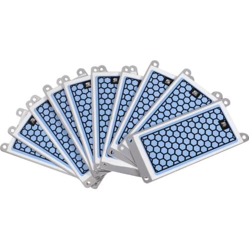 10 Piece Portable Ceramic Ozone Generator Double Integrated Ceramic Plate Ozonizer Air Water Air Purifier Parts 5G/H
