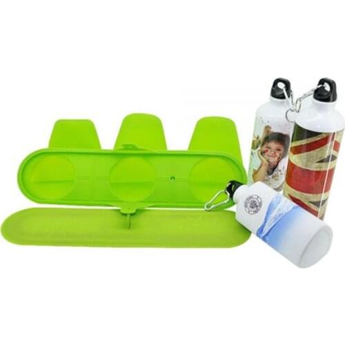 3D Sublimation Silicone Mug Clamp, Silicone Mug Mold Mug Wrap for 750ML Sport Bottle