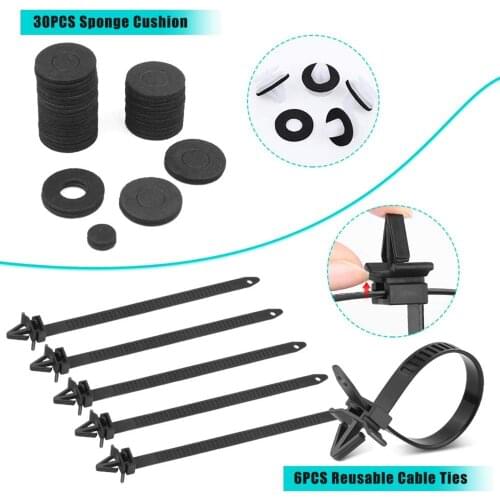 454Pc/Set Car Retainer Clips Fasteners Kit Push Pin Rivets W/Hose Clamps