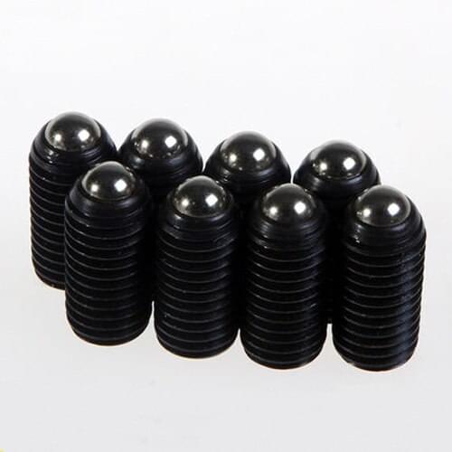 5PCS M10 allen non-head screws pins grubs ball plunger positioning pin screw grub carbon steel 16mm-40mm length