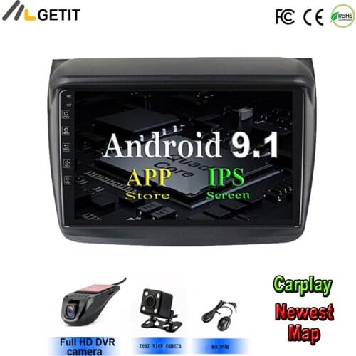 9'' Android 9.1 Car Stereo Multimedia Player for Mitsubishi PAJERO Sport 2 L200 Triton 2008- 2016