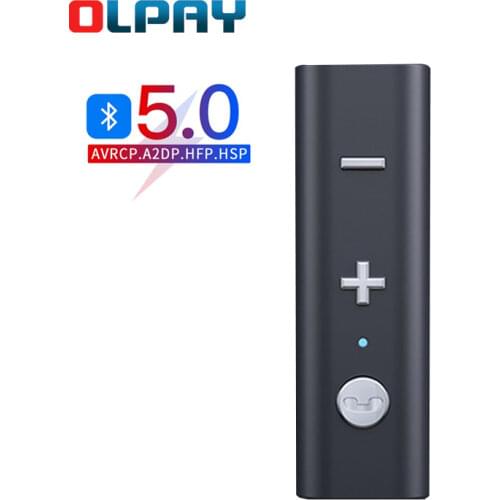 Car Bluetooth 5.0 audio receiver 3.5mm Jack AUX Audio Transmitter Wireless Earphone Adapter