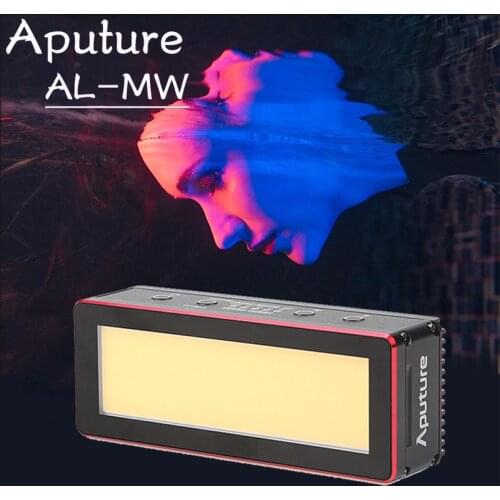 Aputure AL-MW 10W IP68 5500K Photography Mini LED Video Light Lithium Battery Lighting Lamp for Canon Nikin Sony Selfie Light