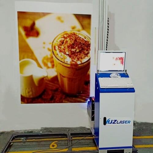 Automatic Wall Painting Machine Ink Print on Metal Wall Photo Printer Manufacturing