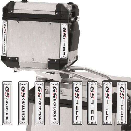 Travelled box Luggage Trunk Motorcycle For BMW R1200GS R1150gs F700gs F800gs GS R1200 Side tail case box Decal Stickers adv