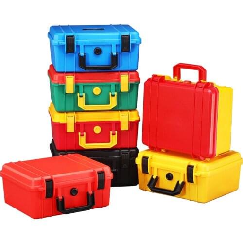 280x240x130mm Safety Protection Instrument Case Toolbox Equipment Outdoor Suitcase Shockproof with Sponge