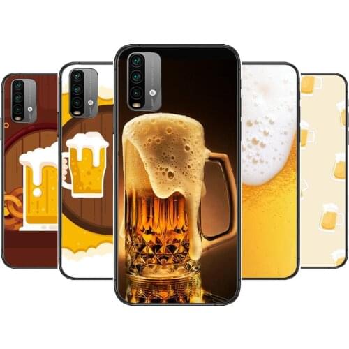 Beer mug Beer bubbles Phone Case For XiaoMi Redmi 11 lite 9C 8A 7A Pro 10T 5G Cover Mi 10 Ultra Poco M3 X3 NFC 8 SE cover