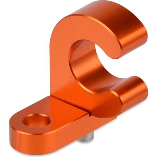 CNC Rear Brake Hose Mounts Cable Clamp Holder For KTM 125 250 300 360 380 400 440 450 525 620 64 660 EXC SX MXC SMR EGS LC4