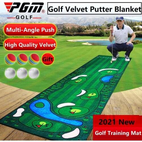 3M Indoor Outdoor Training Golf Hitting Carpet Mini Putting Ball Pad Practice Mat Anti-Slip Golf Mat High Quality Velevt Blanket
