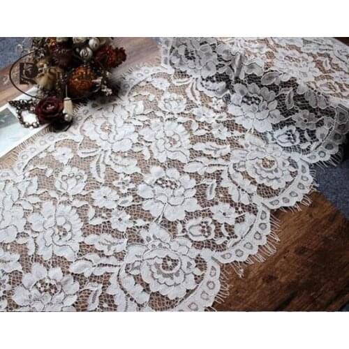 Width 35CM High-quality Heavy Car Bone Line Lace Eyelashes Lace Handmade DIY Accessories Dress Material RS887