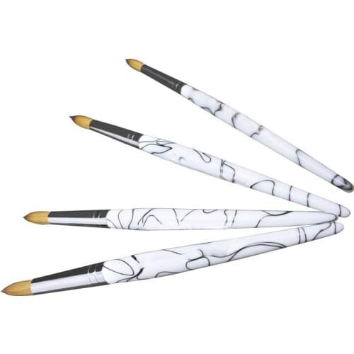 Professional Nail Art Brush Set Painting Pen For Gel Builder Acrylic Powder Nail Art Tool Nail Polish Brush UV Gel Carving Pen