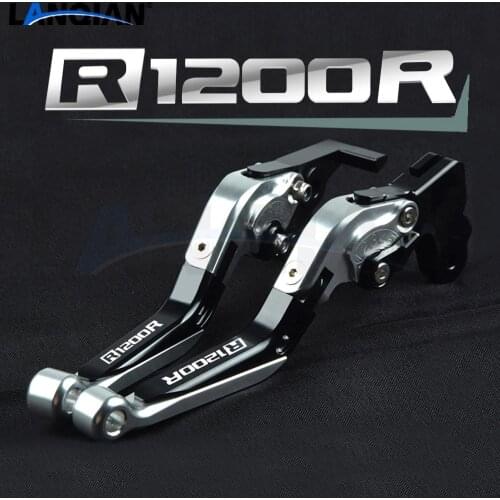 For BMW R1200R Motorcycle Adjustable Extendable Foldable Brake Clutch Levers R 1200 R 2006-2014 2015 2016 2017 2018 Accessories
