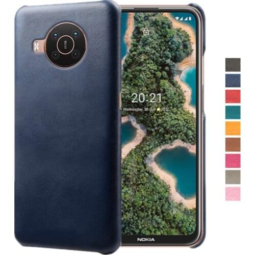 Luxury PU Leather Case For Nokia X10 X20 8.3 8.1 8 Sirocco 7.2 7 Plus Slim PC Phone Cover For Nokia 9 PureView 6.2 5.4 5.3 Funda