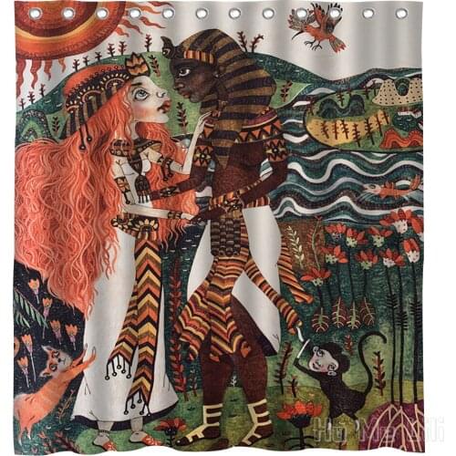 Beverley Naidoo Cinderella Of The Nile Design Unique Waterproof Shower Curtain Bathroom Accessories