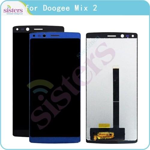 LCD Display For Doogee Mix 2 LCD Screen for Doogee Mix 2 Touch Screen Digitizer LCD Assembly Phone Replacement Original Working