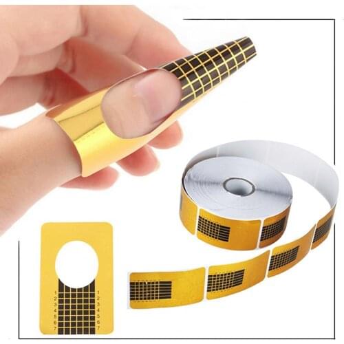 100Pcs Foldable Acrylic Durable Fingernail Tips For Nail Art Accessories