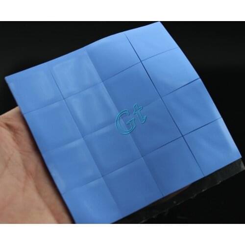 16 Pieces Gdstime 25x25x1mm Thermal Conductive Silicone Pad Mini Thermal Pads 25mm x 1mm Thick Laptop GPU CPU Heatsink Cooling