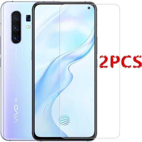 2PCS For Vivo X30 Pro Glass For Vivo X30 Pro Tempered Glass Film Hard Phone Screen Protector Protective Glass for Vivo X30 Pro